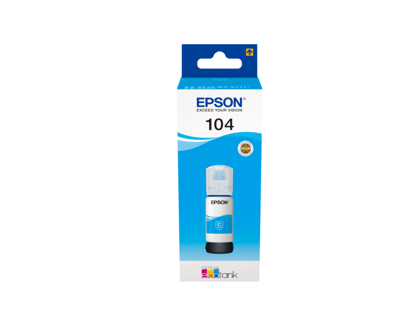 Epson 104 EcoTank Ink Cyan
