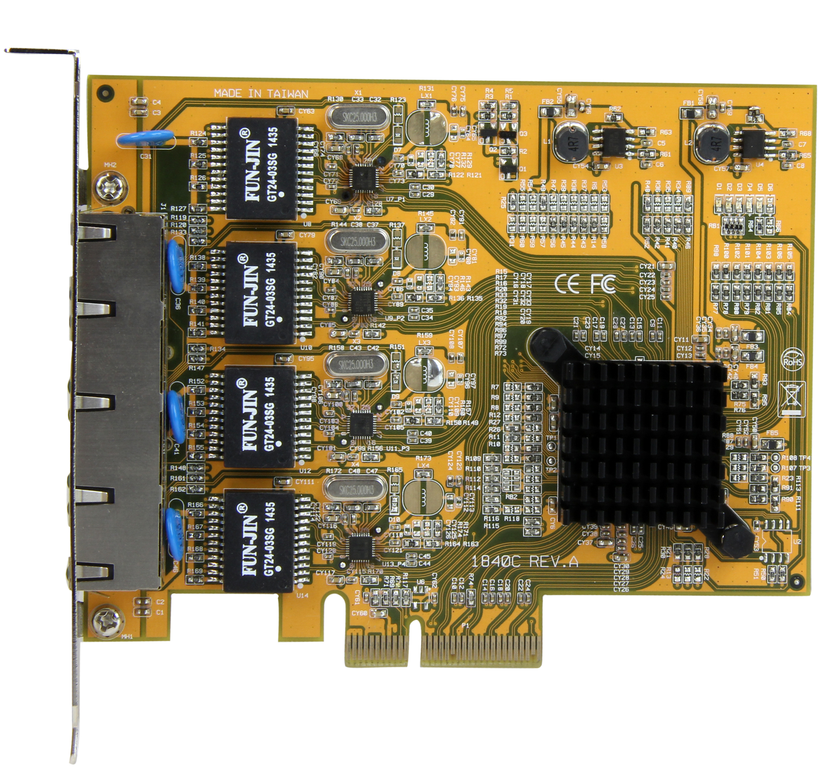 Síťová karta StarTech 4port. GbE PCIe