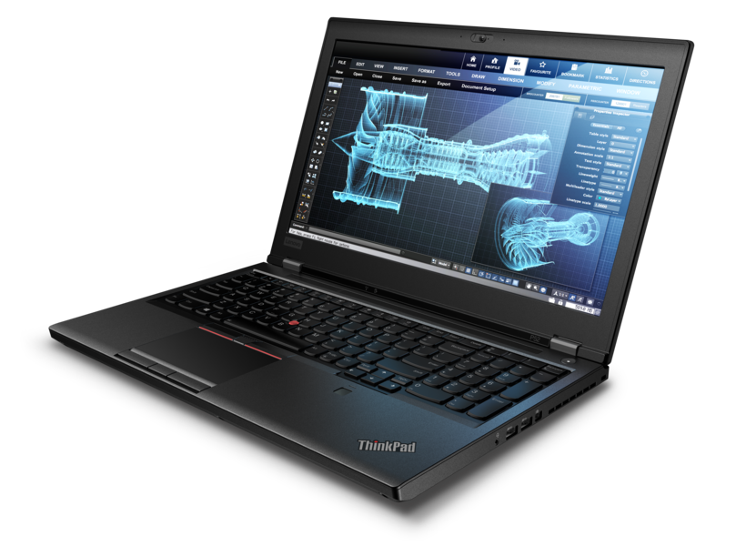 WS Lenovo ThinkPad P52 i7 16 GB/1 TB