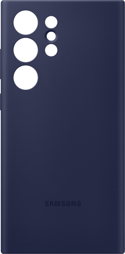 Coque silicone Samsung S23 Ultra, bleu