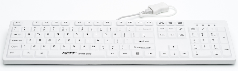 GETT GCQ CleanType Easy Protect Keyboard