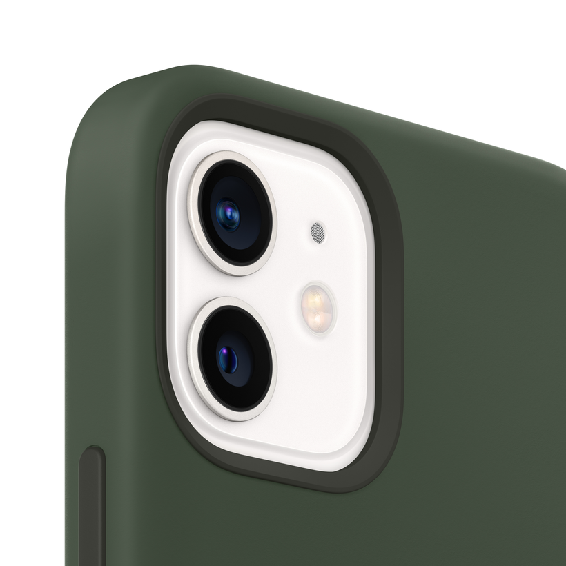 Apple iPhone 12 mini Silikon Case grün