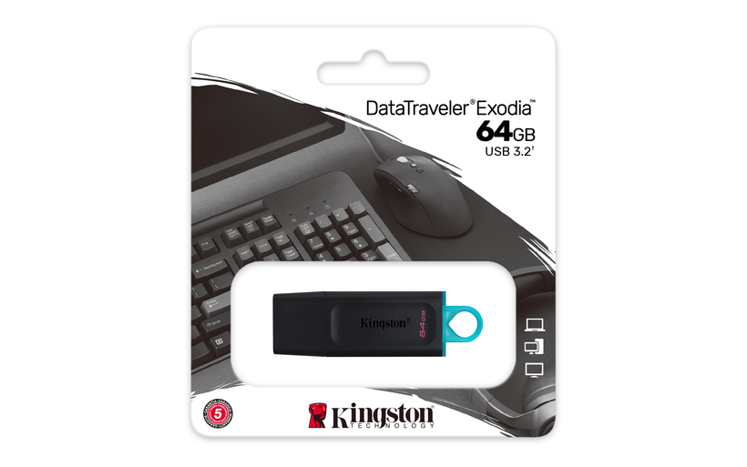 Memoria USB Kingston DT Exodia 64 GB