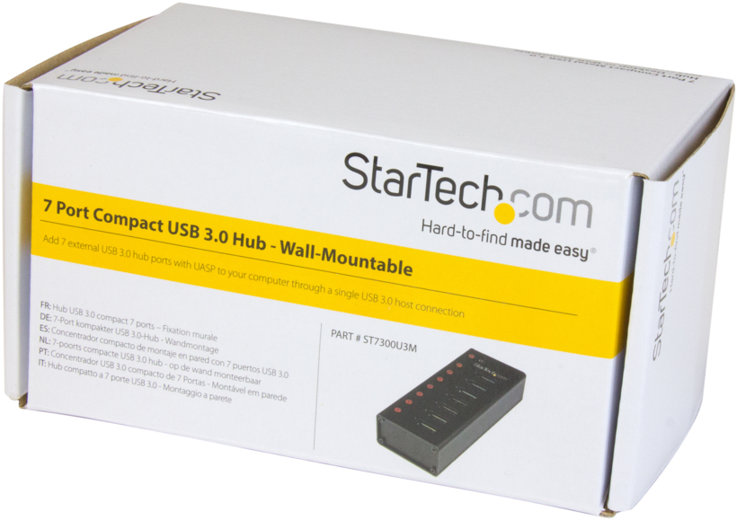 Hub USB 3.0 7 porte industriale StarTech