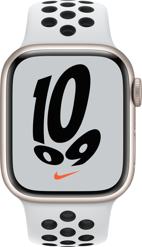 Apple Watch S7 Nike GPS 41 alum. bl. es.