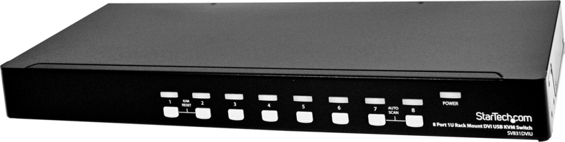 StarTech 8 portos DVI-I KVM switch