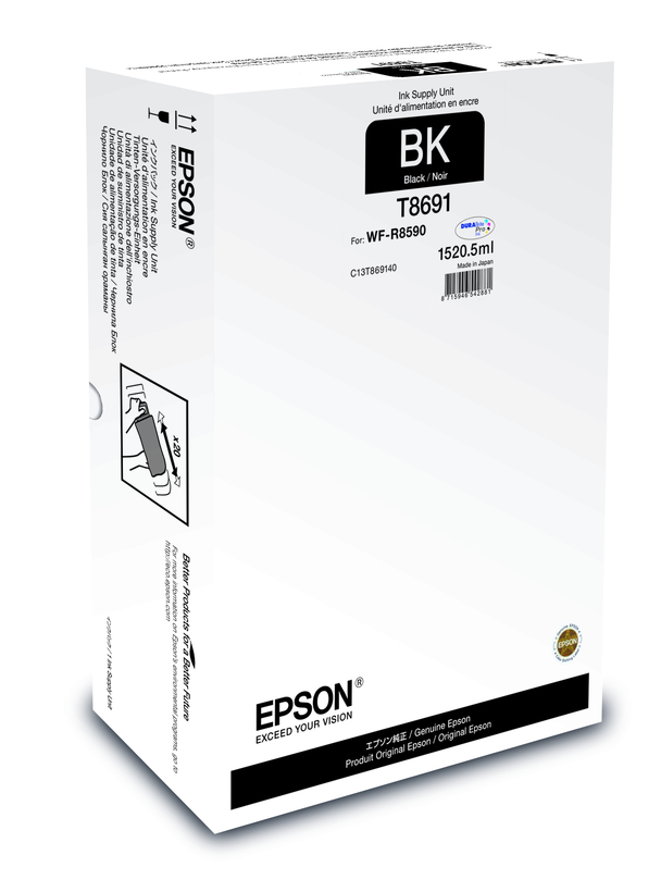 Epson T869 XXL Tinte schwarz
