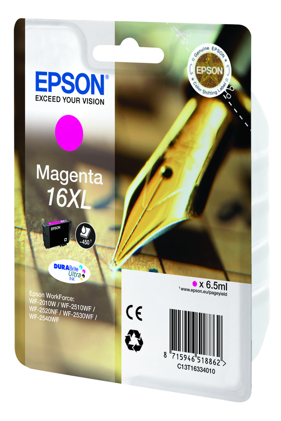 Inchiostro Epson 16XL magenta