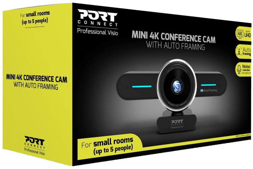 Cámara de conferencias Port Mini 4K