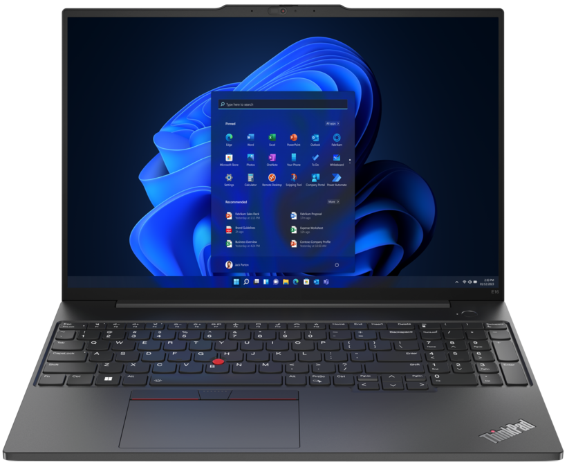 Lenovo ThinkPad E16 G1 R7 16 GB/1 TB