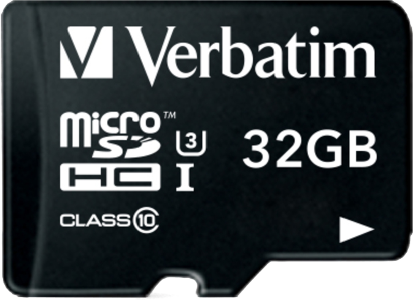 Carte microSDHC 32 Go Verbatim Pro U3