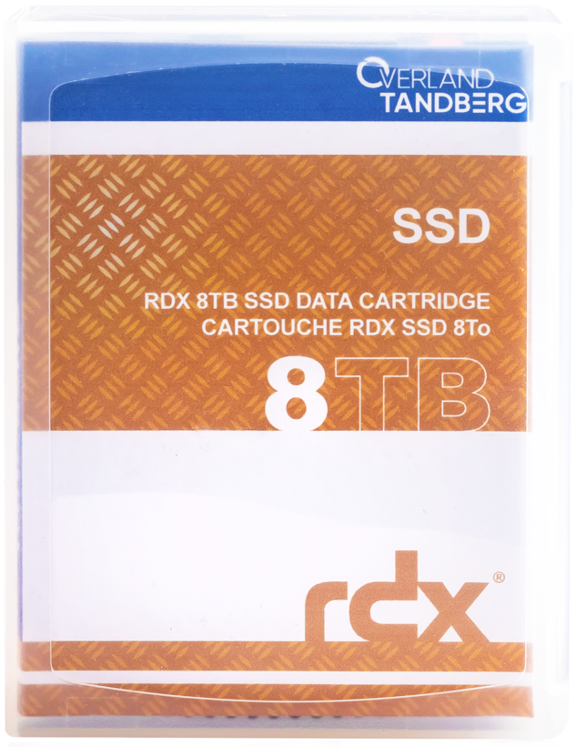 Cartucho SSD Overland RDX 8 TB