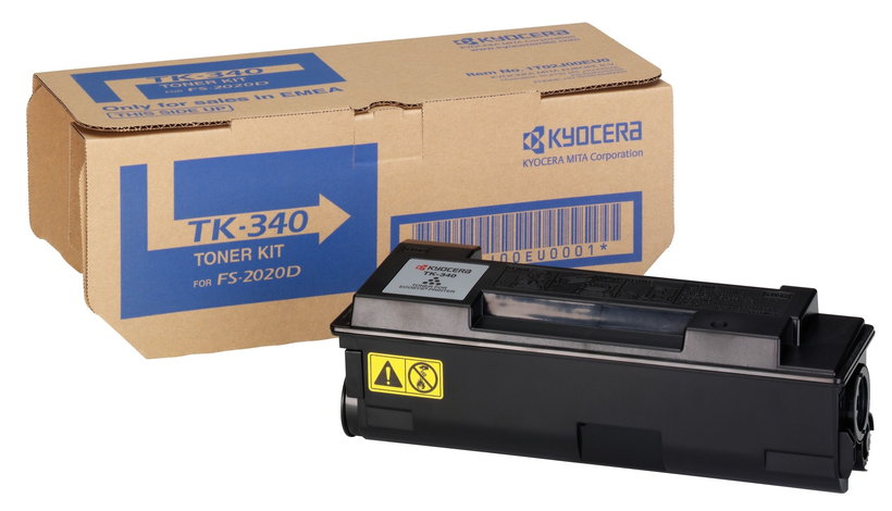 Kyocera TK-340 Toner Kit, Black