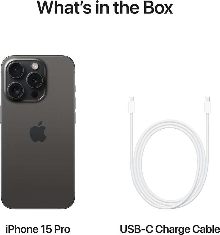 Apple iPhone 15 Pro 1 To, noir