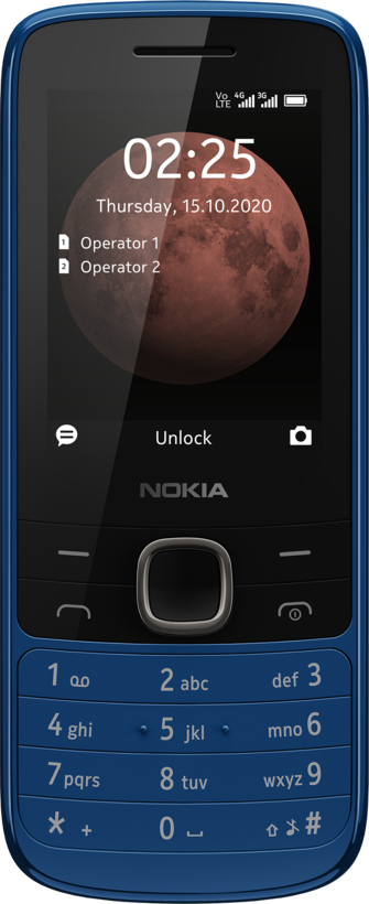 Nokia 225 Mobile Phone Blue