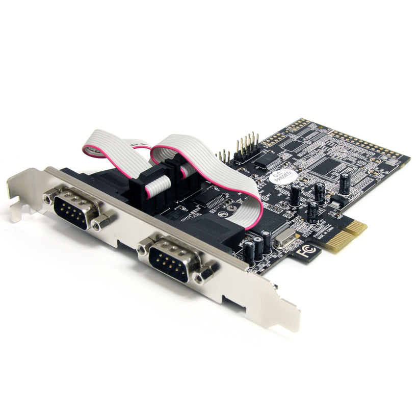StarTech 4 portos PCIe RS232 ad. kártya