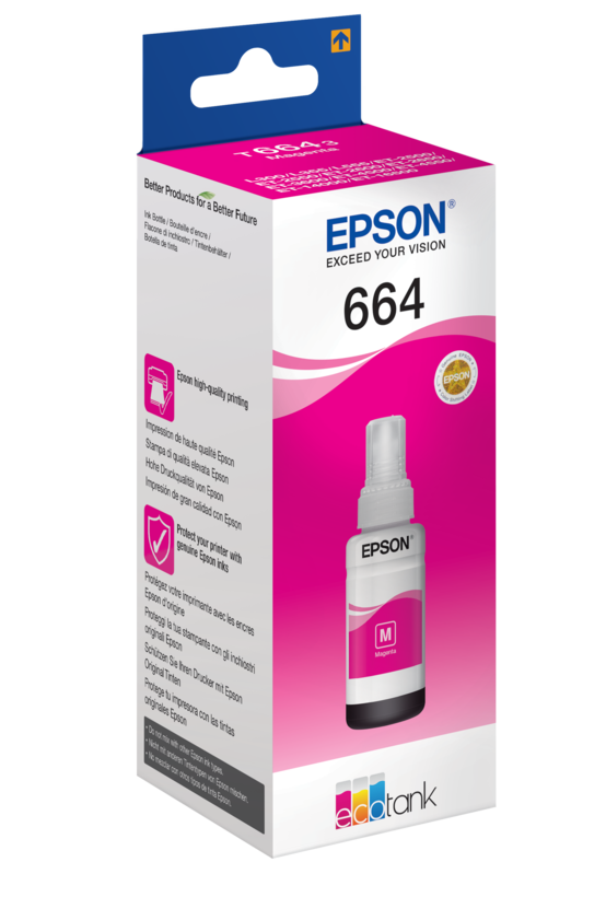 Epson T6643 tinta 70 ml, magenta