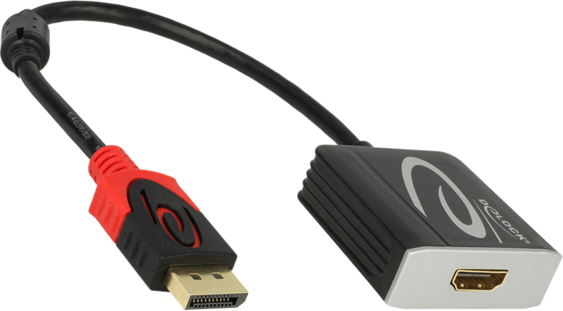 Adaptateur DisplayPort m.>HDMI f., noir