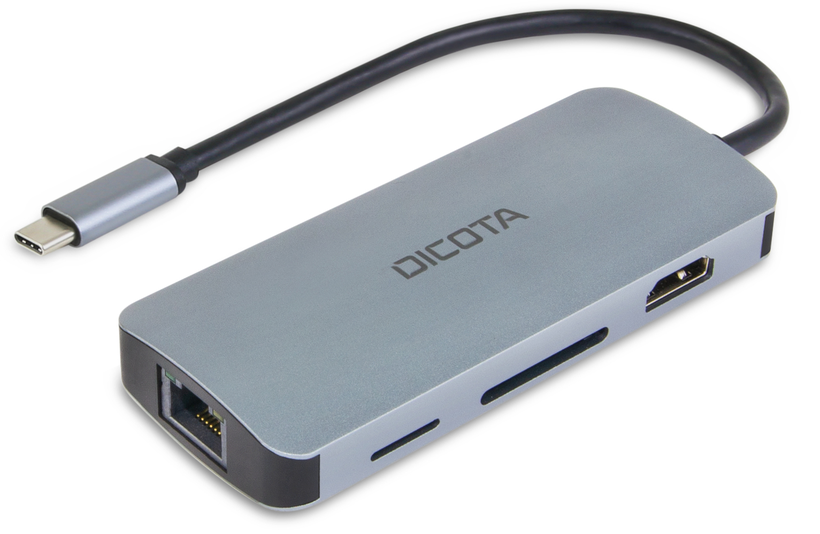 DICOTA USB-C 8-in-1 Multi Dock