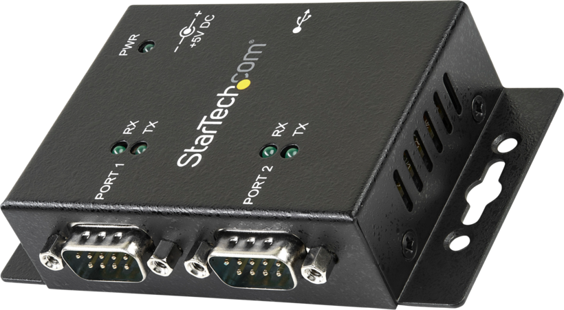 Adapter 2x DB9/m (RS232) - USB-B/f
