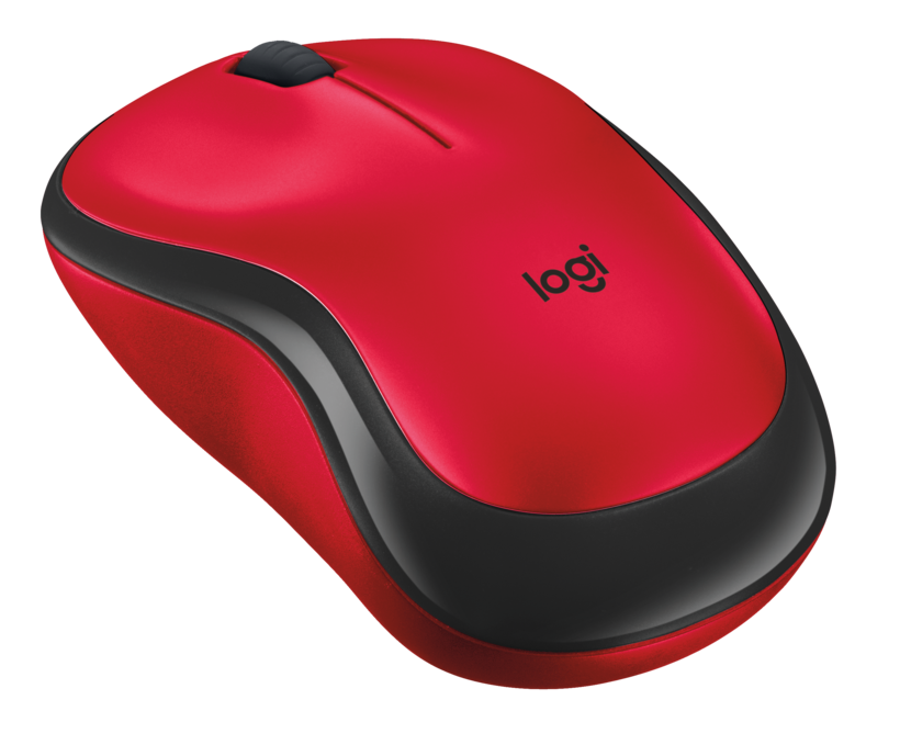 Logitech M220 Silent Mouse Red