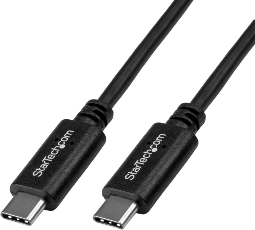Cable USB 2.0 m(C)-m(C) 1 m, negro