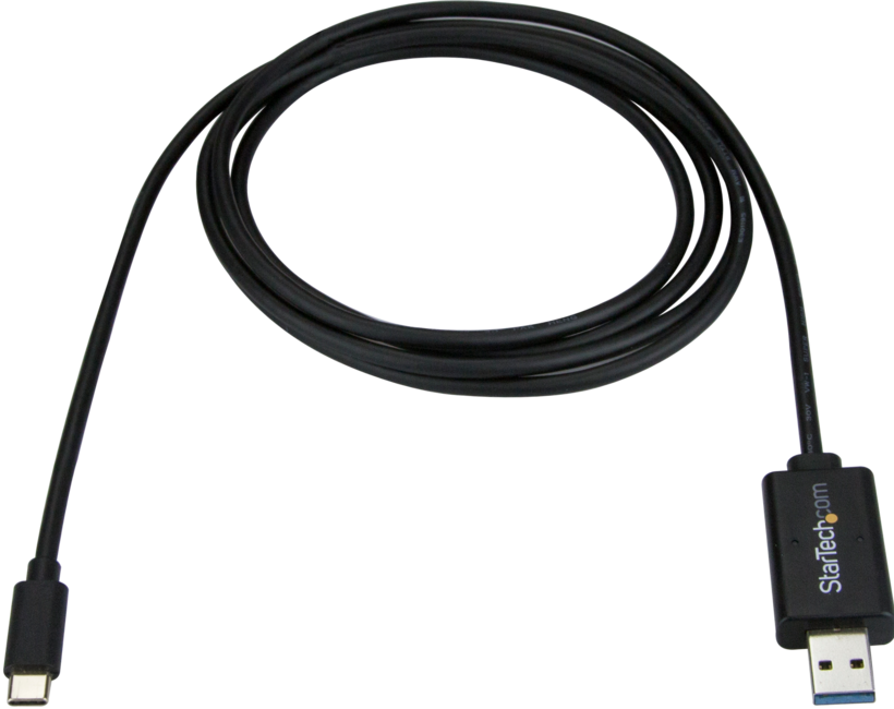 Cable USB 3.0 m(C)-m(A) 2 m, negro
