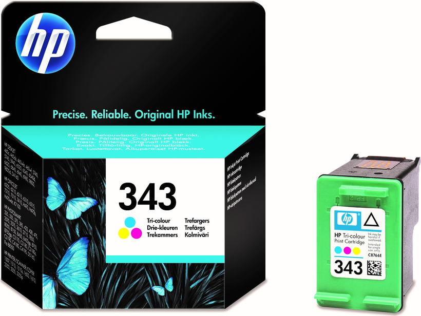 HP 343 Ink Tri-colour
