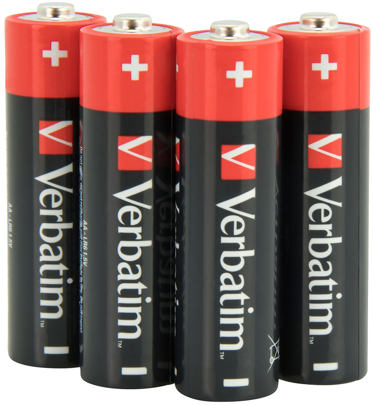 Alkalické baterie Verbatim LR6 10 ks