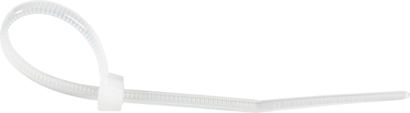 Vazače kabelů 100x2 mm (L+B) 1000ks bílé