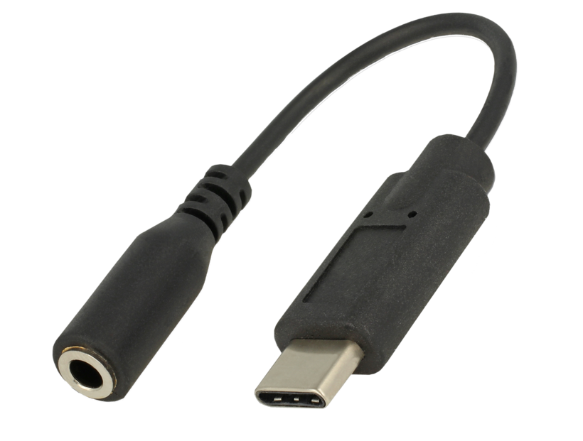 Adaptateur USB-C m. - jack f., 3,5 mm