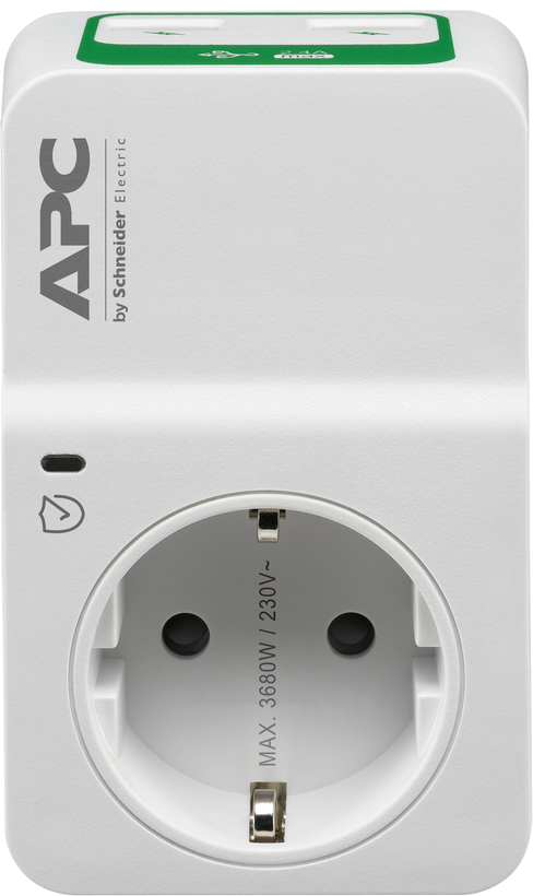 APC PM1WU2 Essential SurgeArrest 2x USB