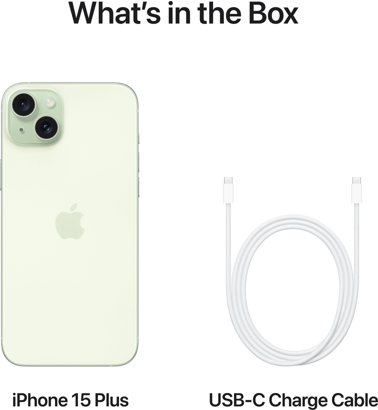 Apple iPhone 15 Plus 256 Go, vert
