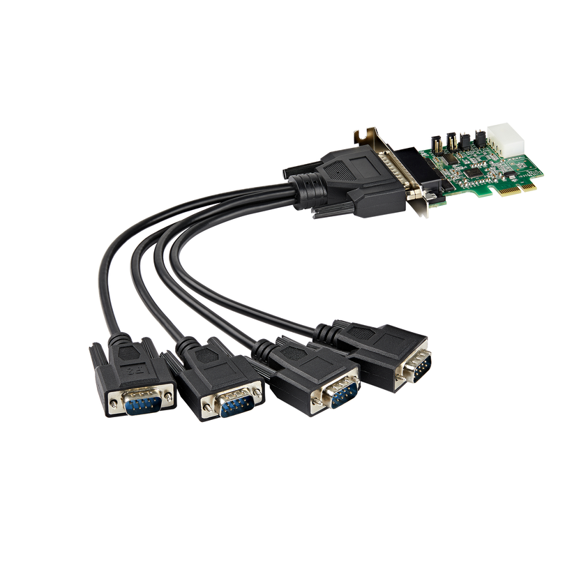 StarTech 4-port Serial RS-232 PCIe Card
