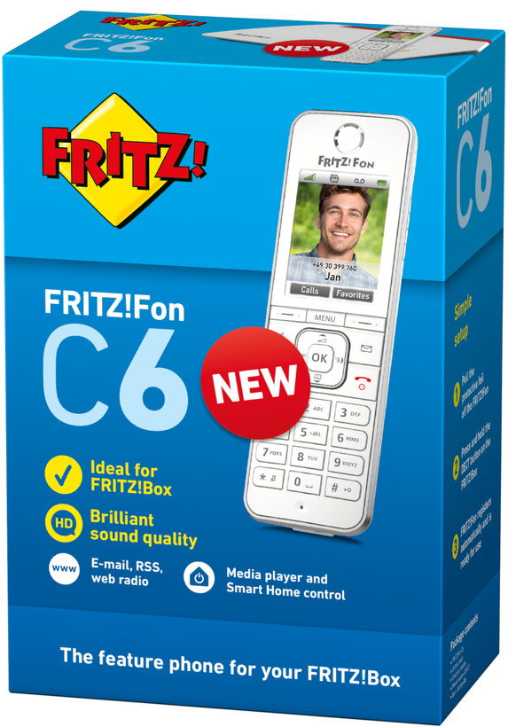 Mobilní telefon AVM FRITZ!Fon C6