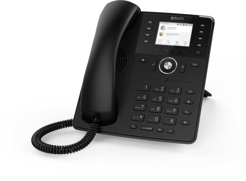 Snom D735 IP Desktop Telefon, czarny