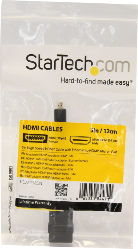 Adaptador HDMI - micro-HDMI StarTech
