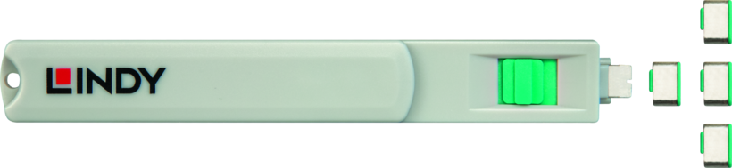 USB-C portzár 4 db + 1 kulcs