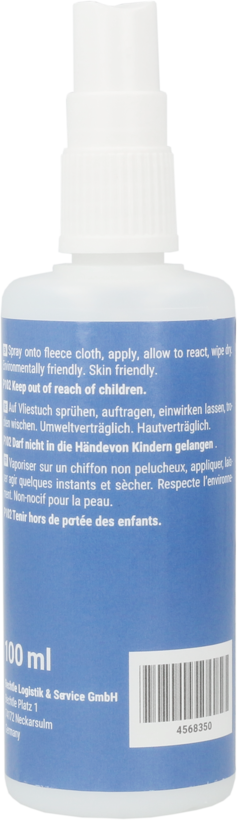 Spray detergente per plastica 100 ml