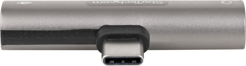 Adaptér USB C kon. - C / 3,5mm zd. jack