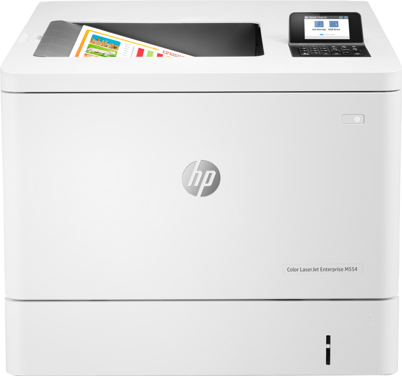 Imprim. HP Color LaserJet Enterp. M554dn