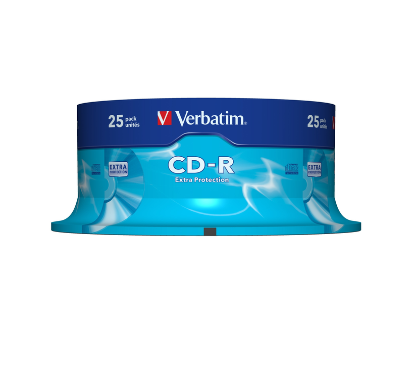CD-R80/700 Verbatim 52x, spindle de 25