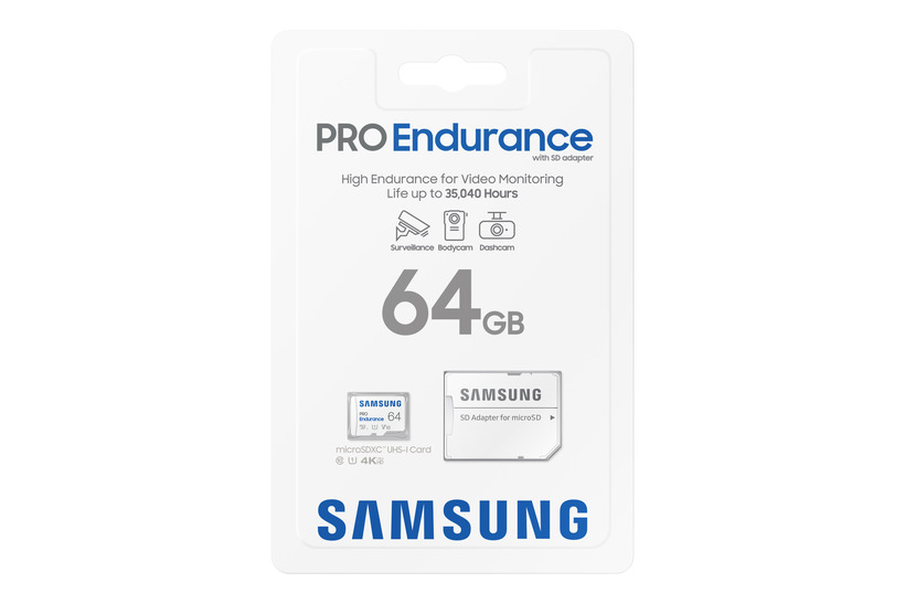 MicroSDXC Samsung PRO Endurance 64 GB