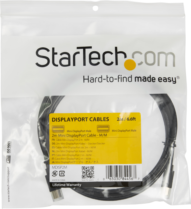 Câble mini DisplayPort StarTech, 2 m