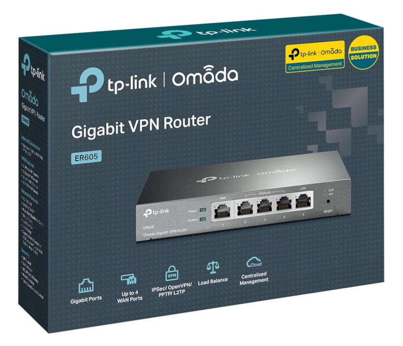 TP-LINK ER605 Omada Gigabit VPN Router