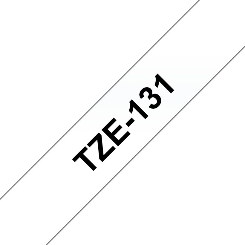 Nastro di scrittura TZe-131 12mmx8m