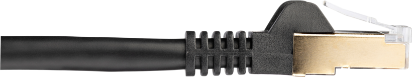 Patch Cable RJ45 F/FTP Cat6a 7.5m Black