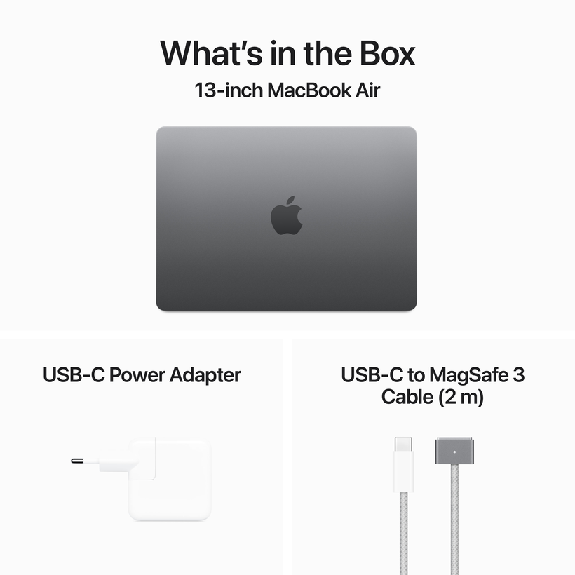 Apple MacBook Air 13 M3 16/512 GB grau