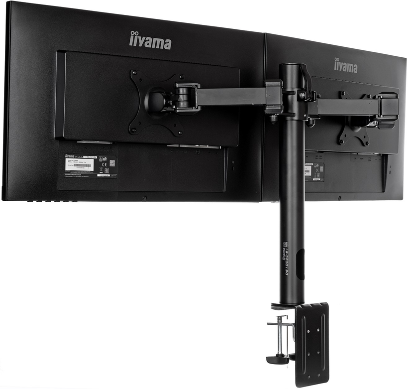 Stolní držák iiyama DS1002C-B1 Dual