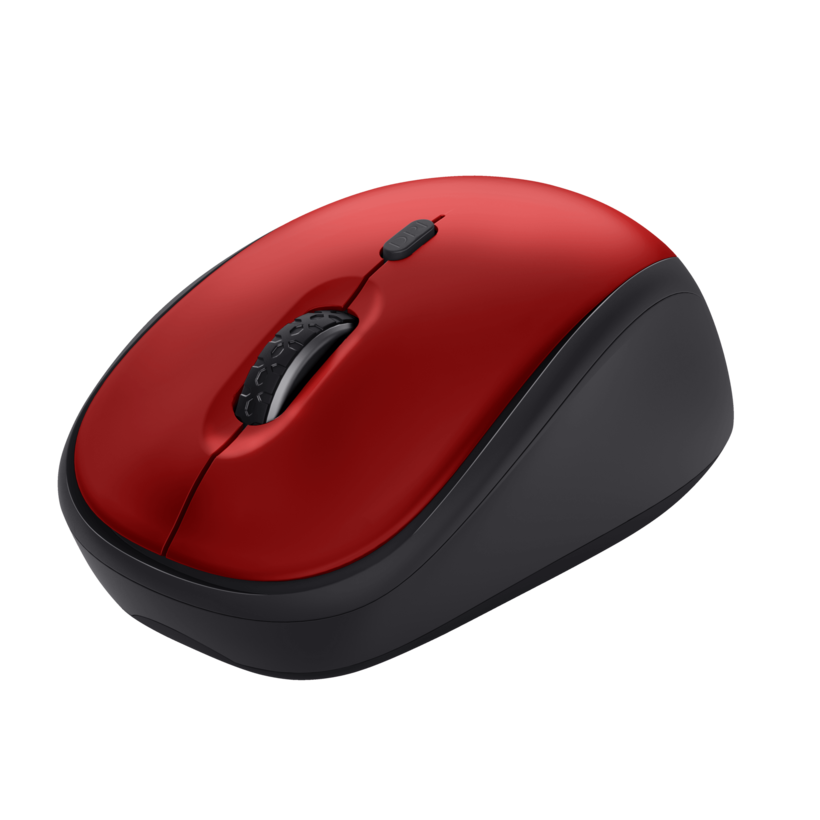 Trust Yvi+ Silent WRL Mouse Eco Red